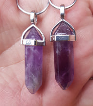 Load image into Gallery viewer, Amethyst pendant
