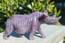 Load image into Gallery viewer, Lepidolite Rhino
