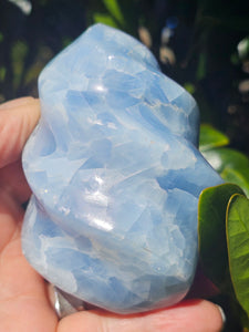 Blue Calcite Flame