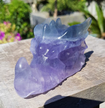 Load image into Gallery viewer, Fluorite Dragon head
