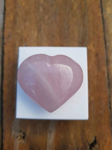 Rose Quartz Heart