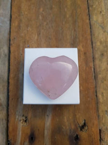 Rose Quartz Heart