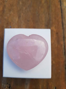 Rose Quartz Heart