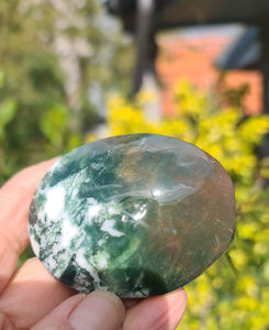 Moss Agate Palmstone